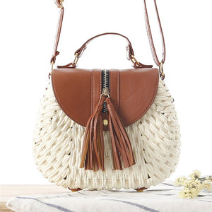 Ladies Woven Knitting Bags
